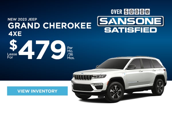 New 2023 Jeep Grand Cherokee 4xe - $479/36 months